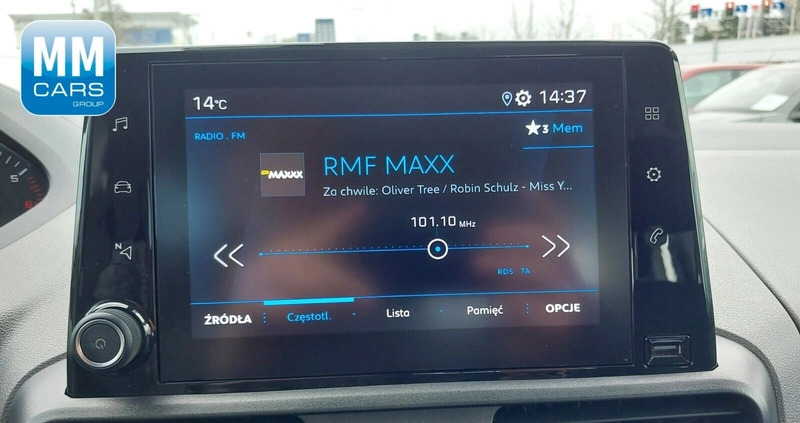 Peugeot Rifter cena 55850 przebieg: 156437, rok produkcji 2019 z Polkowice małe 277